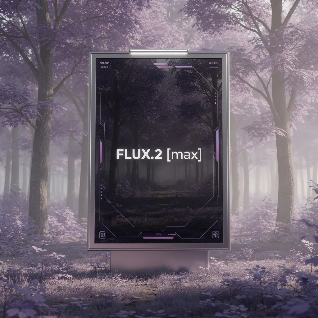 FLUX.2 family still for Max-quality environment planning